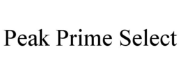 PEAK PRIME SELECT trademark