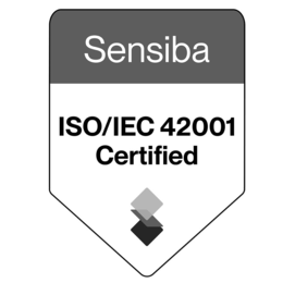 SENSIBA ISO/IEC 42001 CERTIFIED S trademark