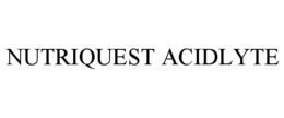 NUTRIQUEST ACIDLYTE trademark
