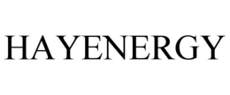 HAYENERGY trademark