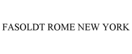 FASOLDT ROME NEW YORK trademark