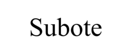 SUBOTE trademark