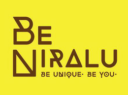 BE NIRALU BE UNIQUE•  BE YOU • trademark