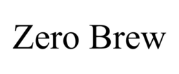 ZERO BREW trademark