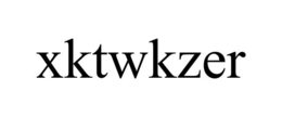 XKTWKZER trademark