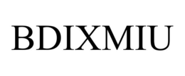BDIXMIU trademark