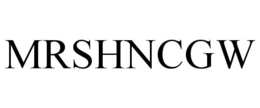 MRSHNCGW trademark