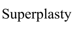 SUPERPLASTY trademark