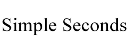 SIMPLE SECONDS trademark