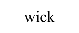 WICK trademark