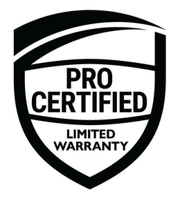 PRO CERTIFIED LIMITED WARRANTY trademark