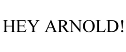 HEY ARNOLD! trademark