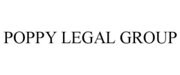 POPPY LEGAL GROUP trademark