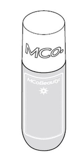 MCO. MCOBEAUTY. trademark