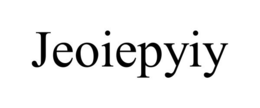 JEOIEPYIY trademark