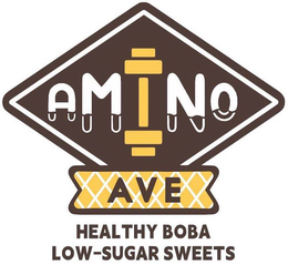 AMINO AVE HEALTHY BOBA LOW-SUGAR SWEETS trademark