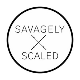 SAVAGELY SCALED trademark