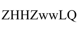ZHHZWWLQ trademark