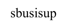 SBUSISUP trademark