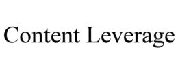 CONTENT LEVERAGE trademark
