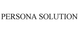 PERSONA SOLUTION trademark