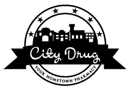 CITY DRUG YOUR HOMETOWN PHARMACY trademark