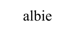 ALBIE trademark
