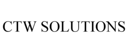 CTW SOLUTIONS trademark