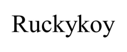RUCKYKOY trademark