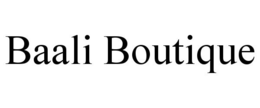 BAALI BOUTIQUE trademark