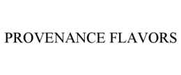 PROVENANCE FLAVORS trademark