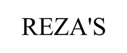 REZA'S trademark