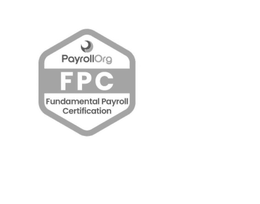 PAYROLLORG FPC FUNDAMENTAL PAYROLL CERTIFICATION trademark