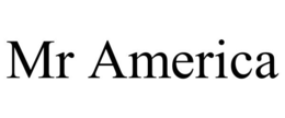 MR AMERICA trademark