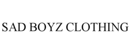 SAD BOYZ CLOTHING trademark
