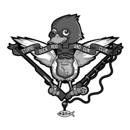 STUPID DUCK ROD AND GUN CLUB THE CASUAL SMART JESUS trademark