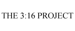 THE 3:16 PROJECT trademark