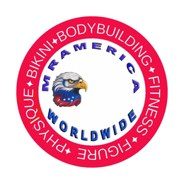 BIKINI BODYBUILDING FITNESS FIGURE PHYSIQUE MR AMERICA WORLDWIDE trademark