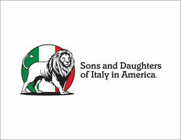 SONS AND DAUGHTERS OF ITALY IN AMERICA trademark