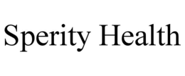 SPERITY HEALTH trademark
