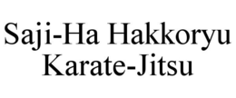 SAJI-HA HAKKORYU KARATE-JITSU trademark
