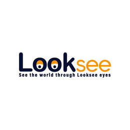 LOOKSEE SEE THE WORLD THROUGH LOOKSEE EYES trademark