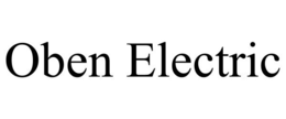 OBEN ELECTRIC trademark