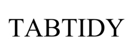 TABTIDY trademark