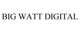 BIG WATT DIGITAL trademark
