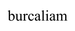 BURCALIAM trademark