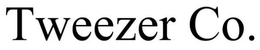 TWEEZER CO. trademark
