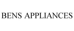 BENS APPLIANCES trademark