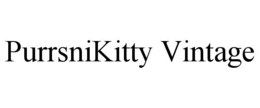 PURRSNIKITTY VINTAGE trademark