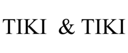 TIKI  & TIKI trademark